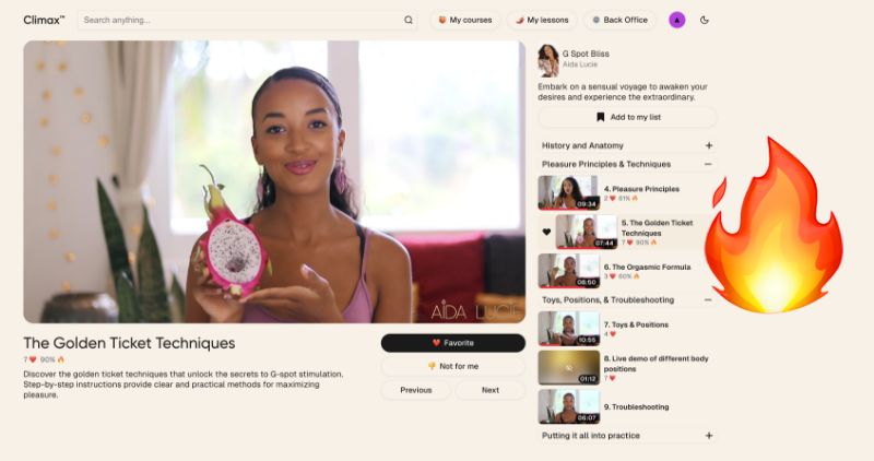 Increased satisfaction and happiness in your love life